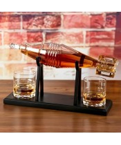 copy of Whisky-Set Karaffe + 4 Gläser als Geschenk Diamond - 2