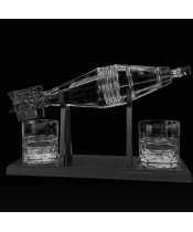 copy of Whisky-Set Karaffe + 4 Gläser zum Verschenken Diamond - 4