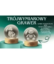 Grawerowanie laserowe 3D wewnątrz szkła