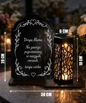 Znicz personalizowany — GR-O5 — ujęcie 6