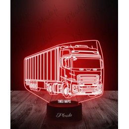 Lampki LED 3D z ciężarówkami – potężna moc w Twojej przestrzeni