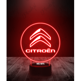 Lampki LED 3D z motywem Citroën – francuska innowacja i komfort w nowoczesnym wydaniu