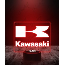 Lampki LED 3D z motywem Kawasaki – moc i adrenalina w świetlnym wydaniu