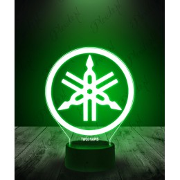 Lampki LED 3D z motywem Yamaha – symbol szybkości i niezawodności w świetlnej oprawie