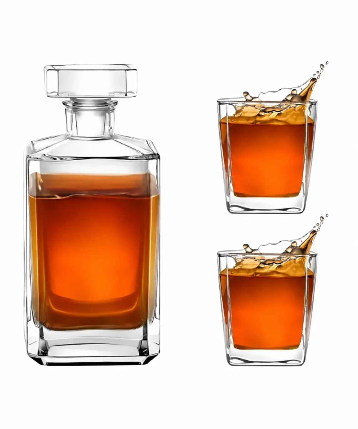 Podgląd produktu Zestaw do Whisky Karafka + Szklanki z Grawerem Dla Niego na Prezent